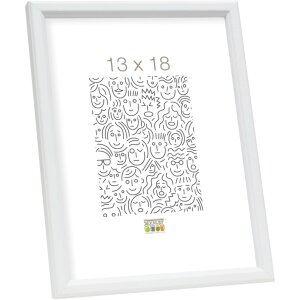 Deknudt S236K1 cadre en bois blanc 15x20 cm