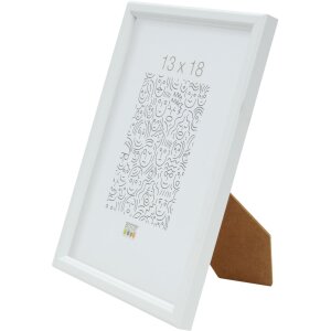 Deknudt S236K1 cadre en bois blanc 15x20 cm
