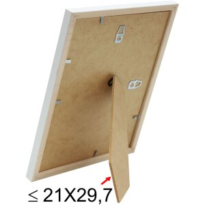 Deknudt S236K1 cadre en bois blanc 15x20 cm