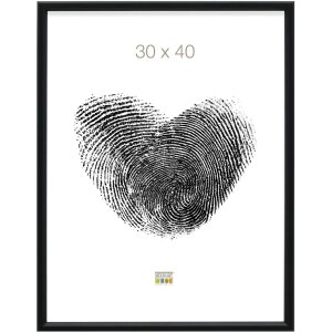 S236K2 Cadre en bois noir 21x29,7 cm