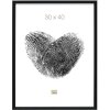 S236K2 Cadre en bois noir 21x29,7 cm