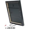 S40JB2 Cadre en bois doré avec des nuances de vert et de rouge foncé 10x15 cm