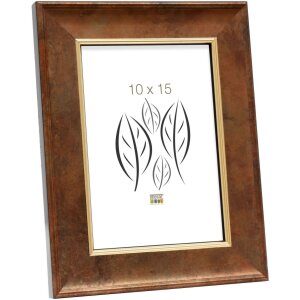 S46EA3 Cadre en bois doré 20x28 cm