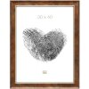 S46EA3 Cadre en bois doré 20x28 cm