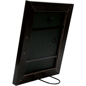 S46ED1 Cadre en bois couleur argent 20x30 cm