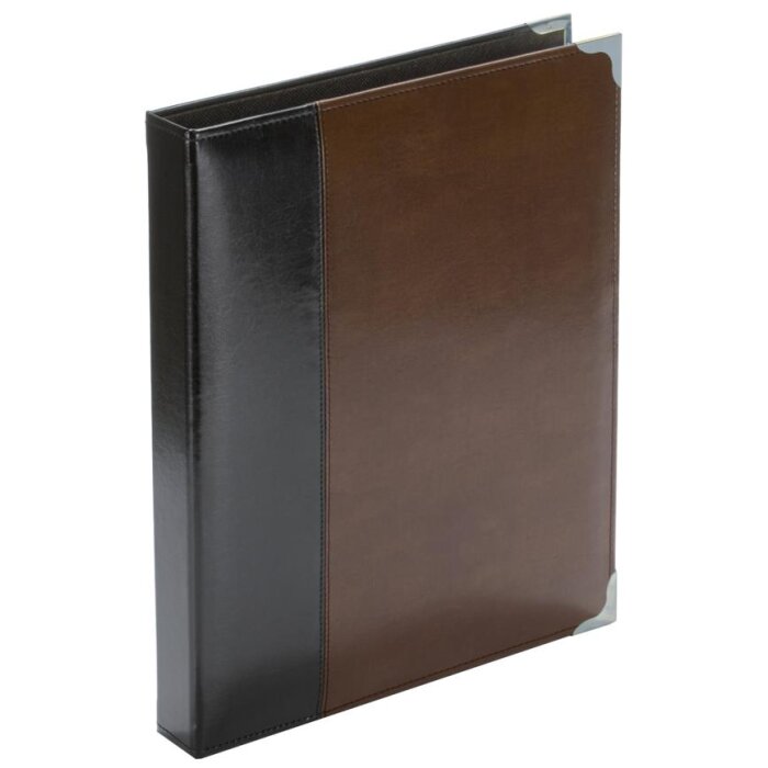 Album à anneaux exclusiv 265x330 mm brun