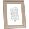 S46LF3 Cadre photo beige peint en style rustique 30x40 cm
