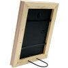 S46LF3 Cadre photo beige peint en style rustique 30x40 cm