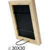 S46LF3 Cadre photo beige peint en style rustique 30x40 cm