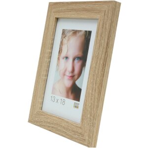 S49BH1 Cadre photo en couleur bois naturel 50x70 cm