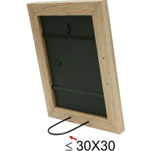 S49BH1 Cadre photo en couleur bois naturel 50x70 cm