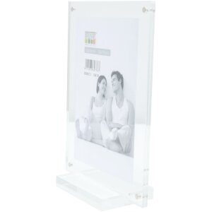 S58SC1 Cadre magnétique transparent avec présentoir 10x15 cm