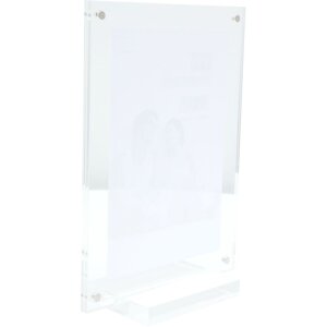 S58SC1 Cadre magnétique transparent avec présentoir 10x15 cm