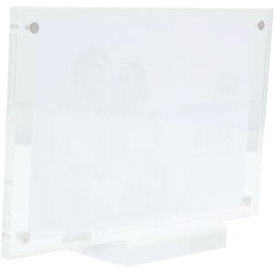 S58SC1 Cadre magnétique transparent avec présentoir 10x15 cm
