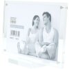 S58SC1 Cadre magnétique transparent avec présentoir 10x15 cm