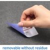 Étiquettes classeur A4 blanches 61x297 mm Movables-amovibles papier mat opaque 75 pcs.
