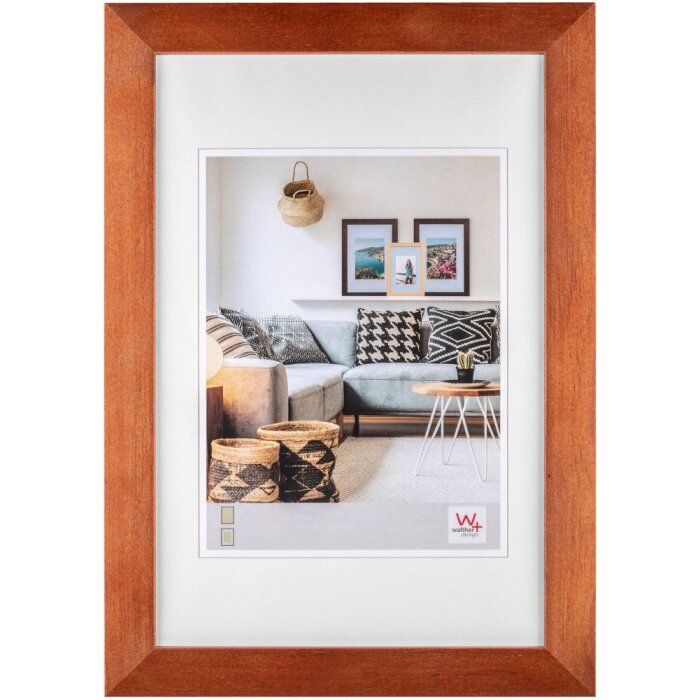 Walther cadre en bois Nizza 13x18 cm noyer