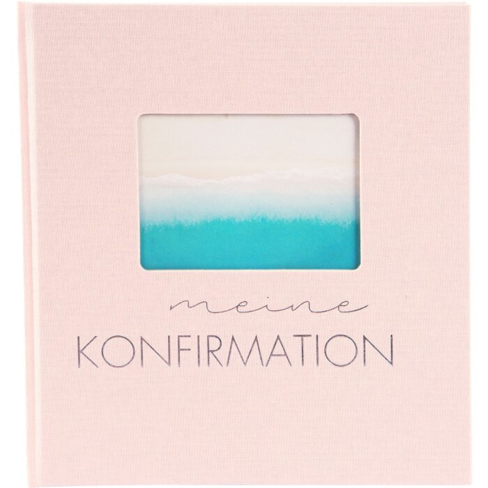 Goldbuch Album souvenir Confirmation lin rose 23x25 cm 44 pages