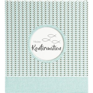 Goldbuch Album souvenir Confirmation Dominicus menthe 44...