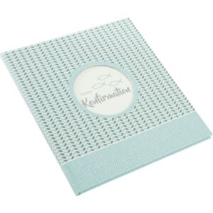 Goldbuch Album souvenir Confirmation Dominicus menthe 44...