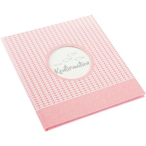 Goldbuch Album souvenir Confirmation Dominicus corail...