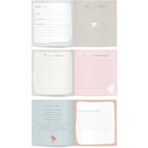 Goldbuch Album souvenir Confirmation Dominicus corail 23x25 cm 44 pages