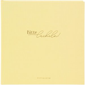 Goldbuch Album photo riche en mots crème 25x25 cm 60 pages blanches