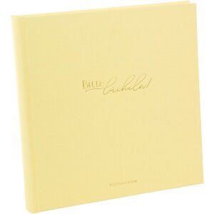 Goldbuch Album photo riche en mots crème 25x25 cm 60 pages blanches