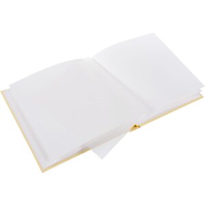 Goldbuch Album photo riche en mots crème 25x25 cm 60 pages blanches
