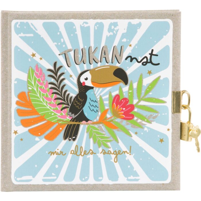 Journal intime TUKANnst 16,5x16,5 cm
