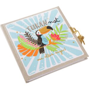 Journal intime TUKANnst 16,5x16,5 cm