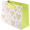 Pochette cadeau Flowers in the Heart 18x10 cm