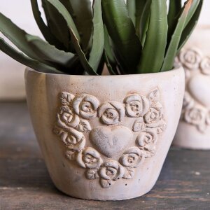 Pot de fleurs 17x17x15 cm - 6TE0278M