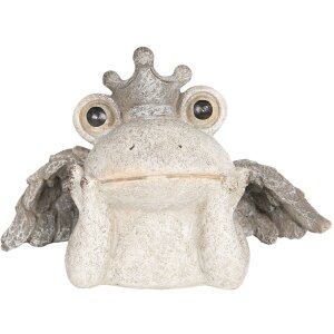 Décoration Grenouille avec des ailes 21x10x14 cm