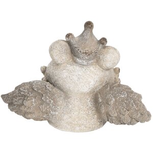 Décoration Grenouille avec des ailes 21x10x14 cm