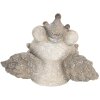 Décoration Grenouille avec des ailes 21x10x14 cm