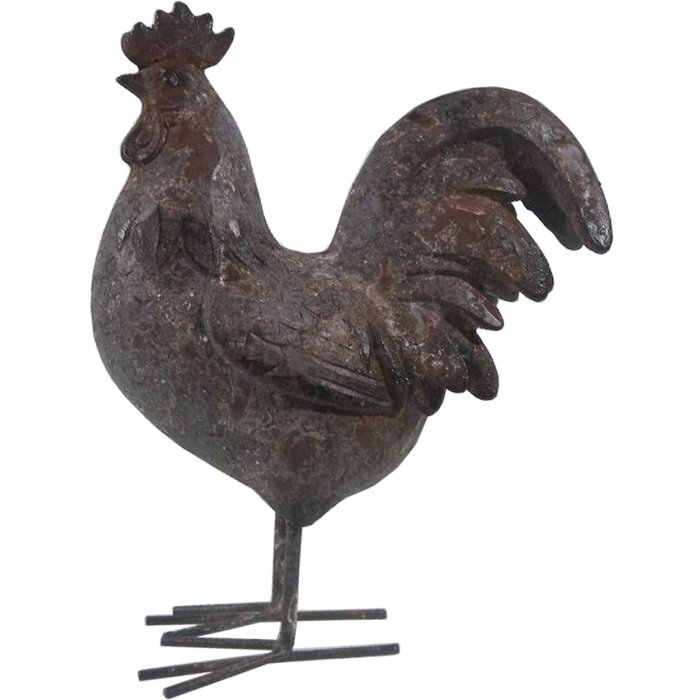Décoration Coq 19x9x24 cm - 6PR2610