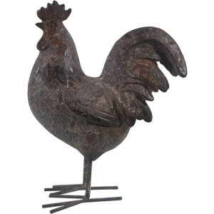 Décoration Coq 19x9x24 cm - 6PR2610
