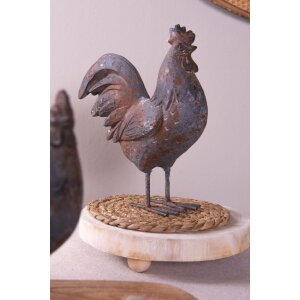 Décoration Coq 19x9x24 cm - 6PR2610
