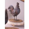 Décoration Coq 19x9x24 cm - 6PR2610