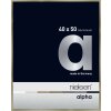 Cadre photo Nielsen aluminium Alpha 40x50 cm inox brossé