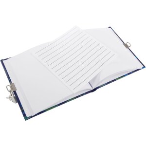 Journal intime Tropical Blue 16,5x16,5 cm