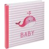 Walther Babyalbum Sam rose 28x30,5 cm 50 pages blanches