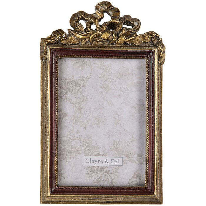 Cadre photo 8x1x13 cm - 6x9 cm Clayre & Eef 2F0684