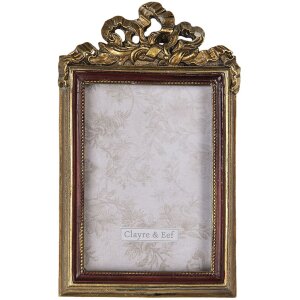 Cadre photo 8x1x13 cm - 6x9 cm Clayre & Eef 2F0684