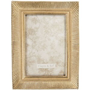 Cadre photo 15x2x20 cm - 10x15 cm Clayre & Eef 2F0762