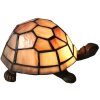 Lampe de table Tiffany Tortue 23x14x8 cm E14-max 1x25W LumiLamp 5LL-6054