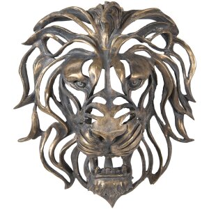 Décoration Tête de lion 42x23x46 cm Clayre & Eef 6PR2811
