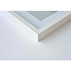 Accent Bois Cadre photo Aura 30x40 cm blanc