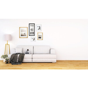 Accent Bois Cadre photo Aura 30x40 cm blanc